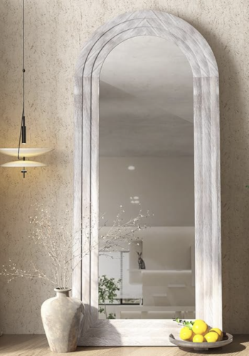 solid wood mirror